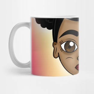 cute black girl art Mug